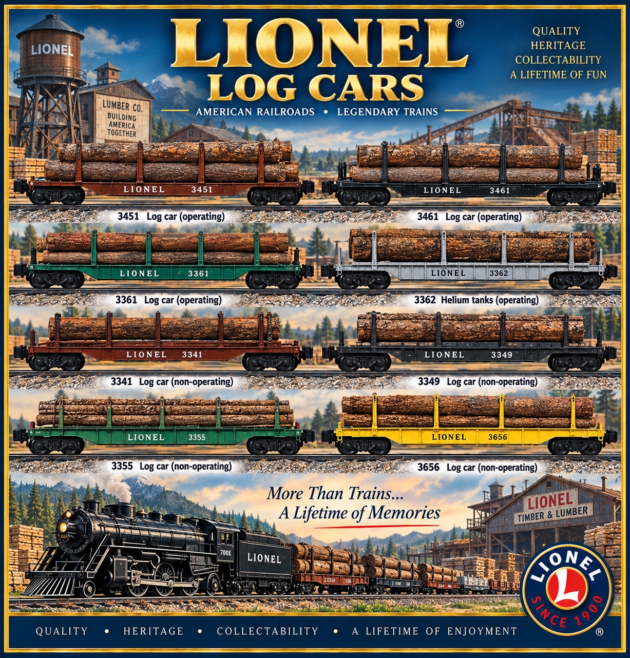 Log Cars